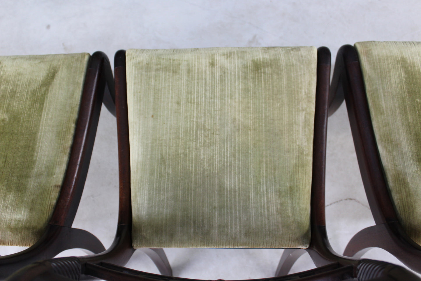 Three 19th Century Mahogany Dining Chairs - Kernow Furniture