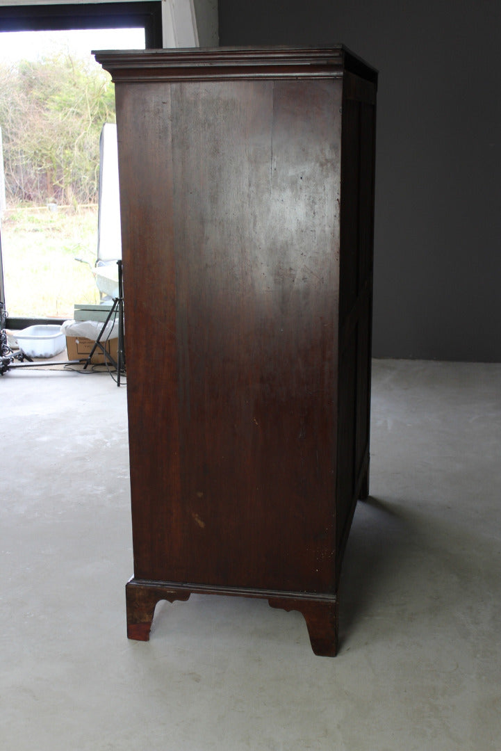 Large Antique Mahogany Chest of Drawers - Kernow Furniture