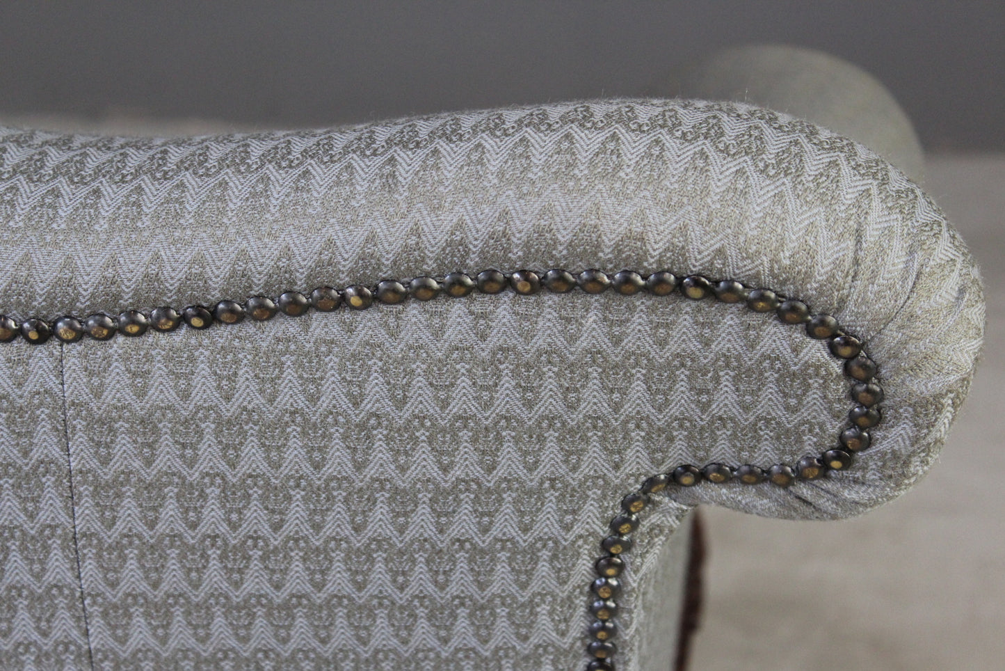 Large Upholstered French Style Sofa - Kernow Furniture