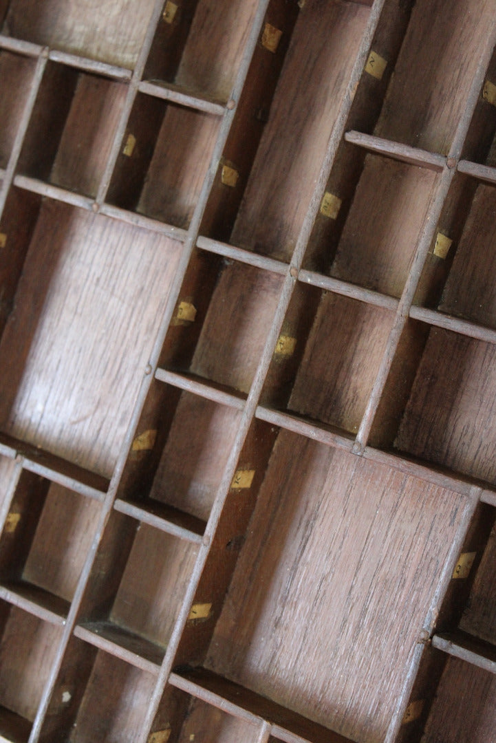 Vintage Printers Tray - Kernow Furniture