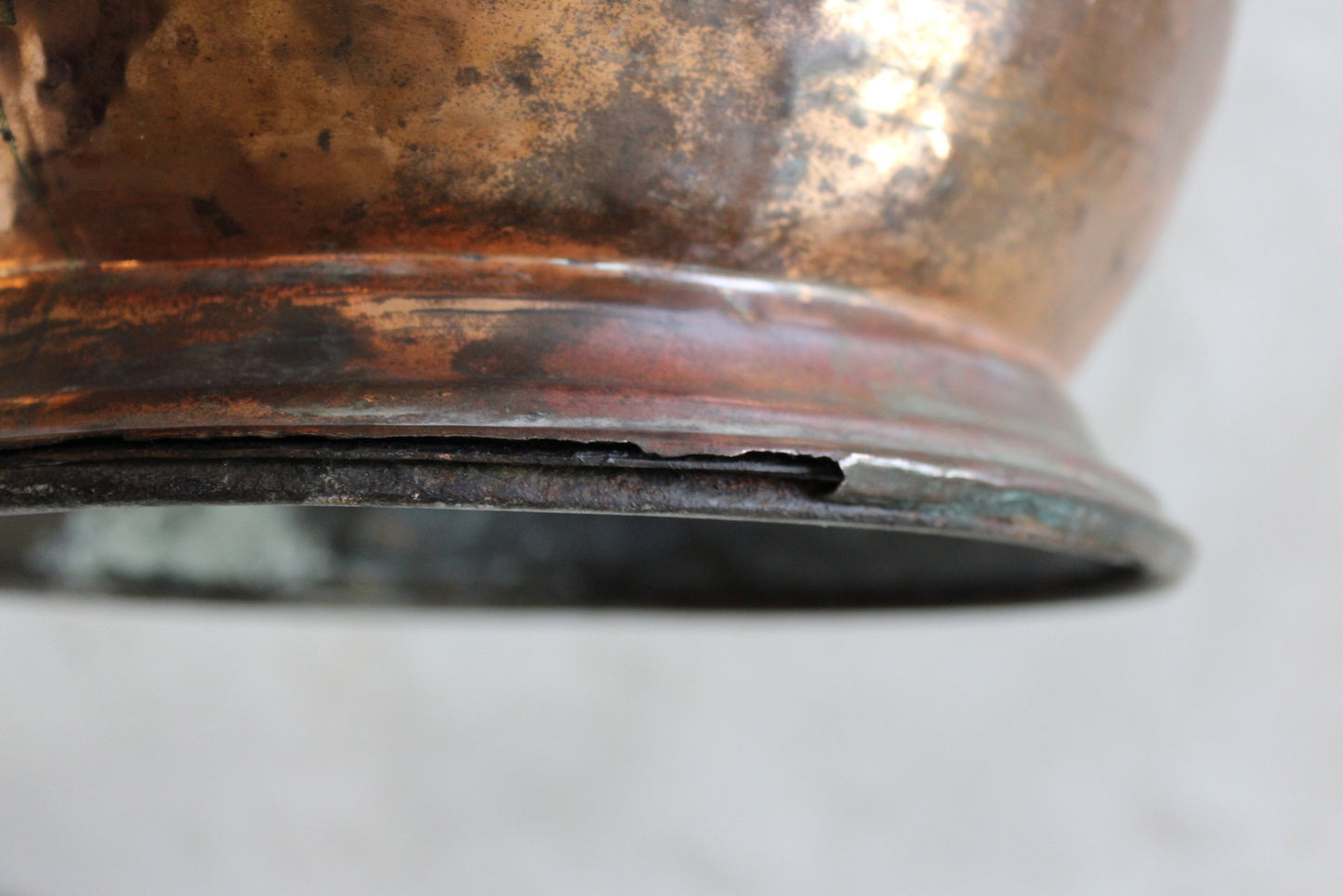 Victorian Copper Coal Scuttle - Kernow Furniture