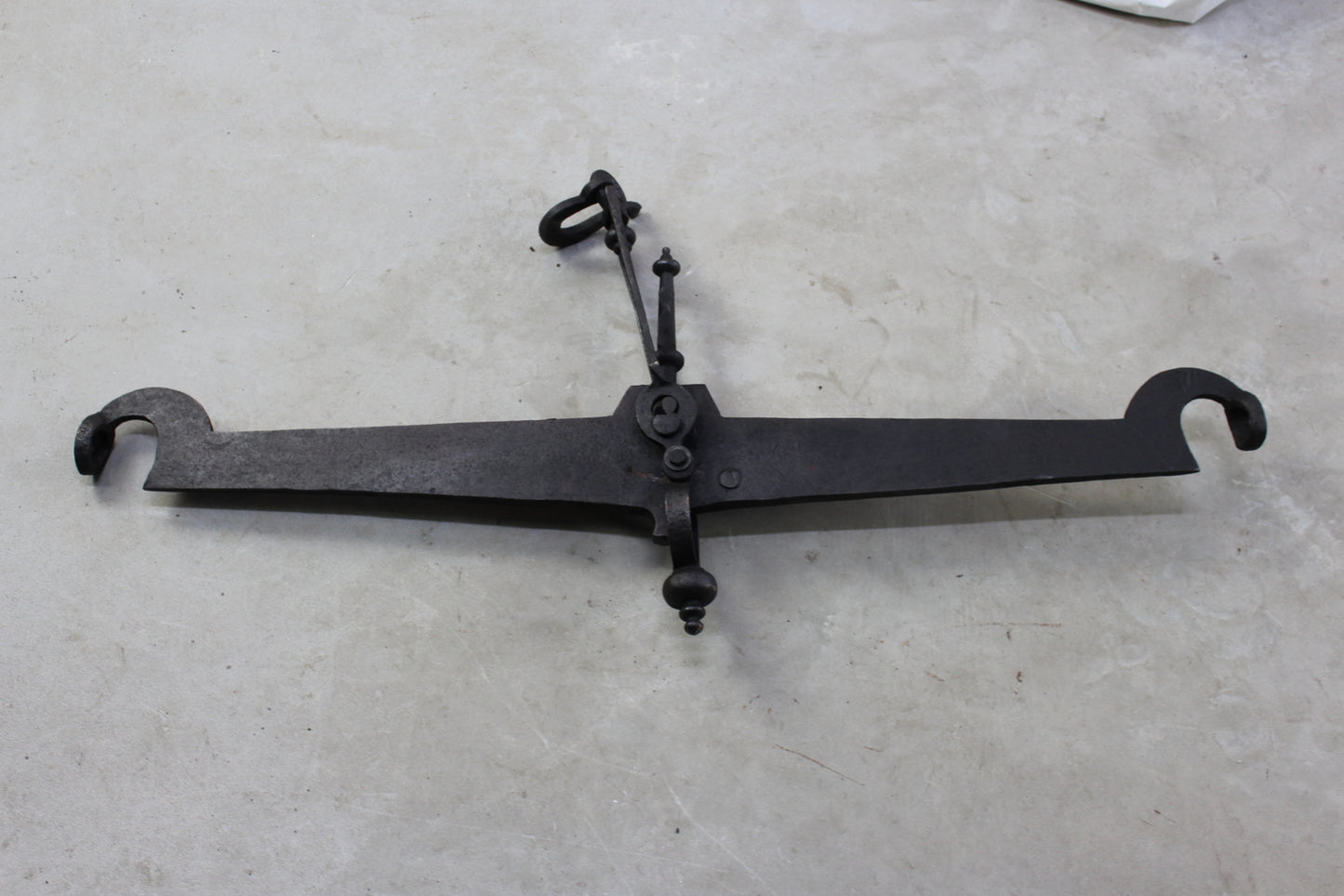 Large Avery Cast Iron Balance Scales - Kernow Furniture