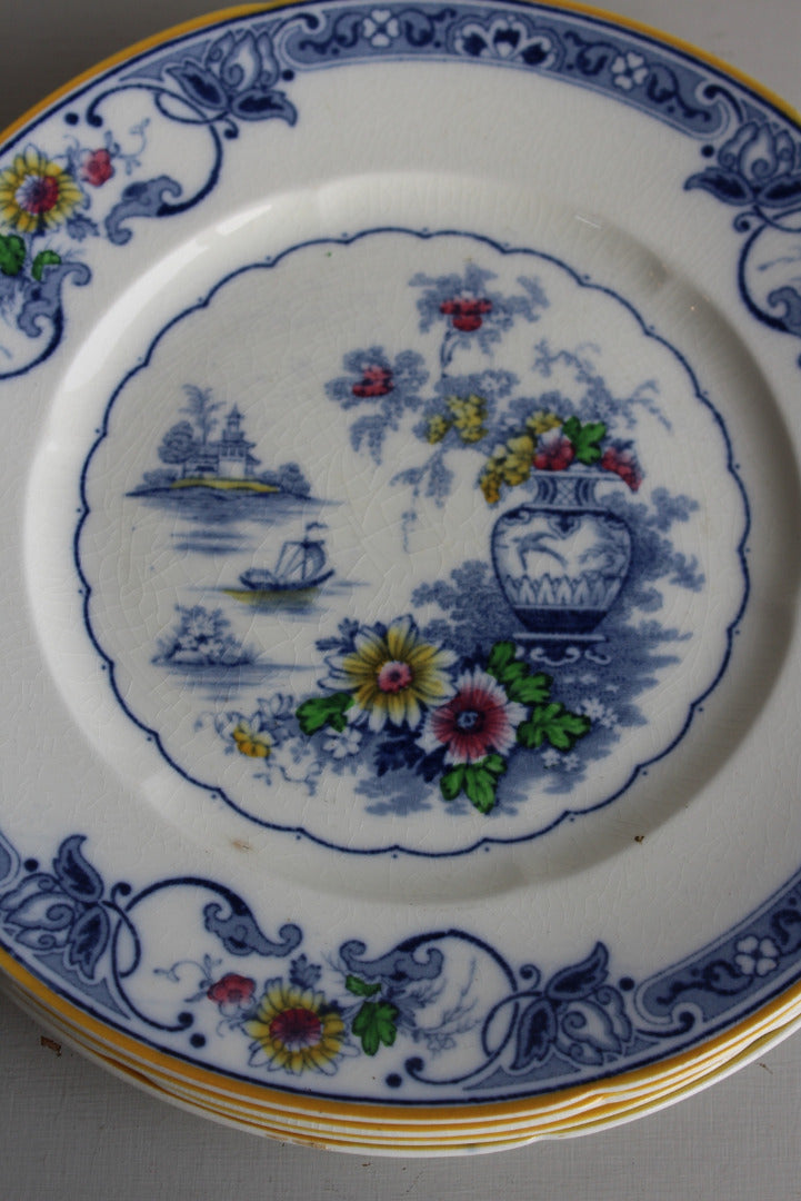 4 x Grindley Chelsea Ivory Side Plates - Kernow Furniture