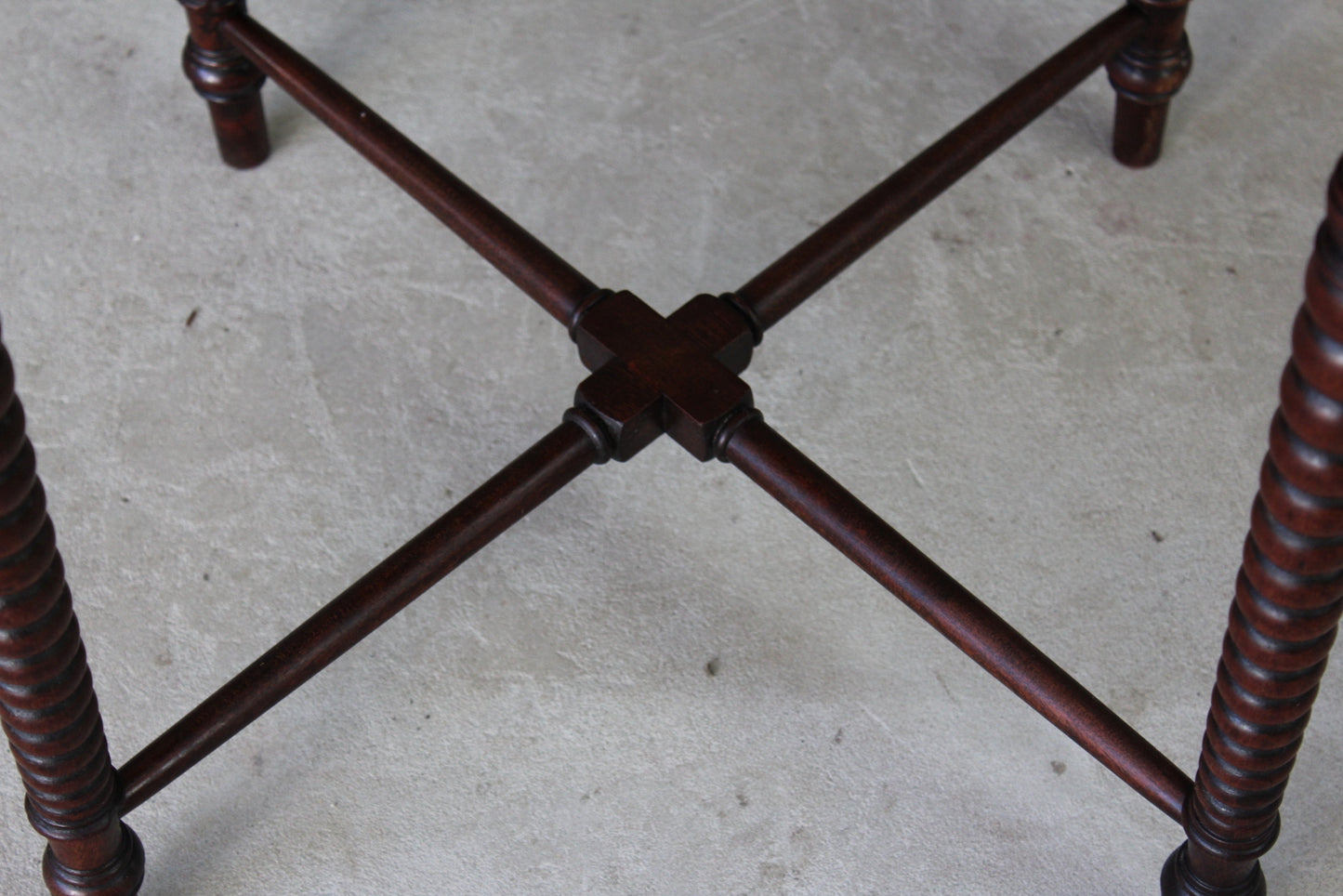 Antique Mahogany Bedside Cabinet - Kernow Furniture