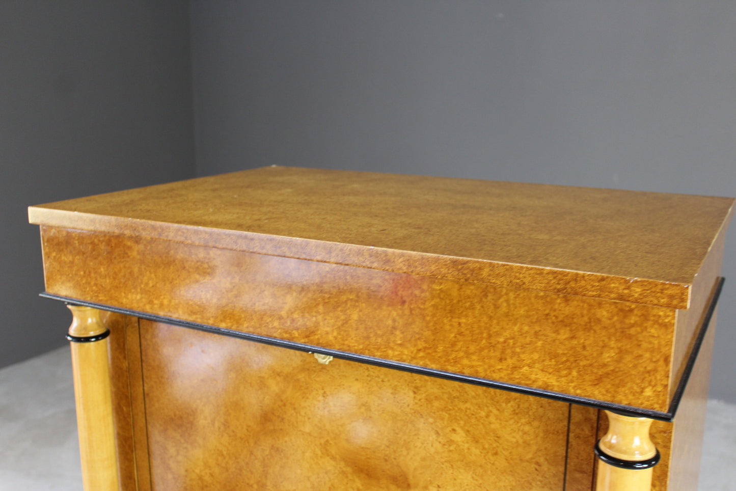 Biedermeier Style Secretaire Abbatant - Kernow Furniture