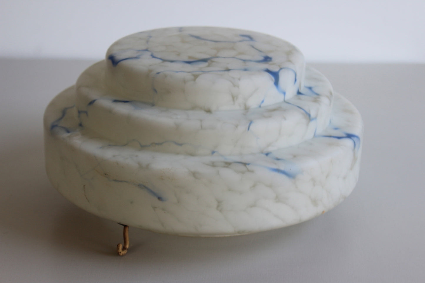 Vintage Deco Mottled Glass Flycatcher Shade - Kernow Furniture