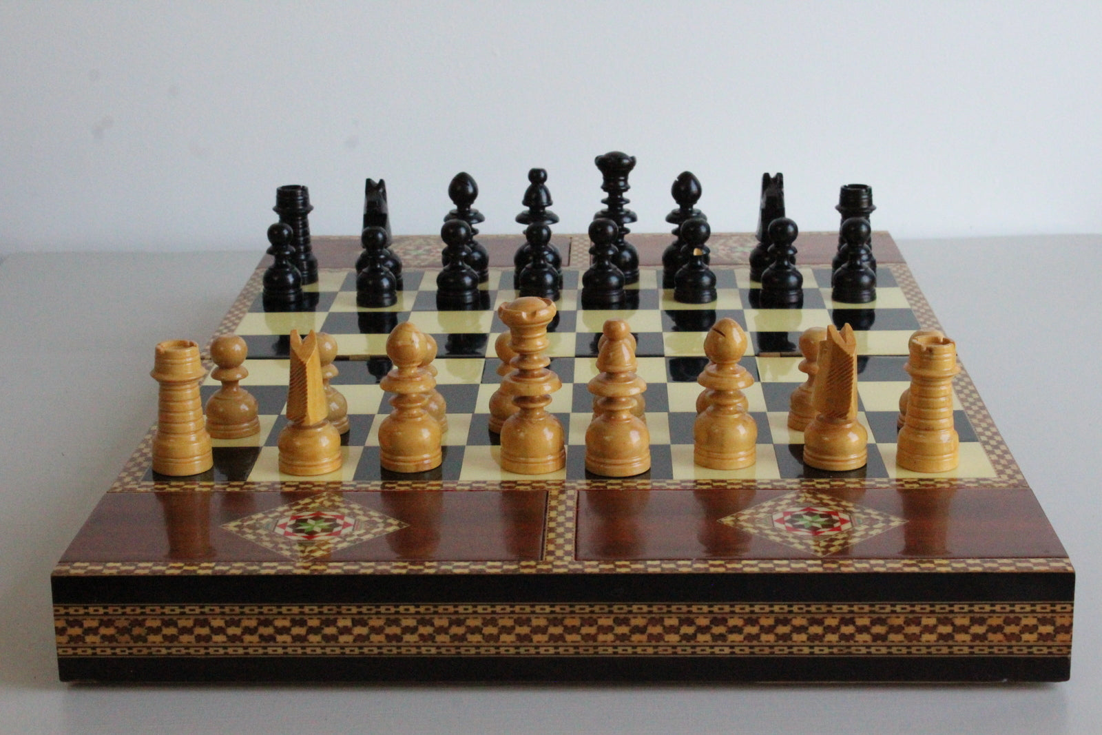 Vintage Chess Board Set sold