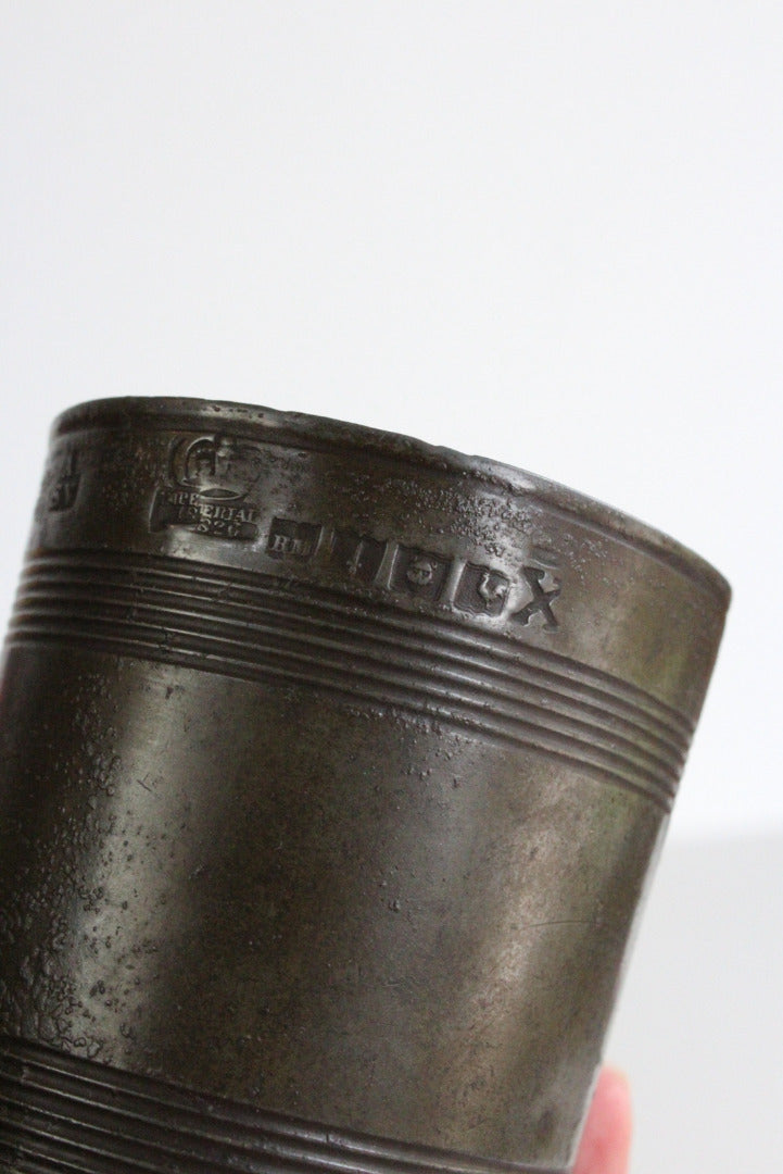 English Regency Pewter Tumbler - Kernow Furniture