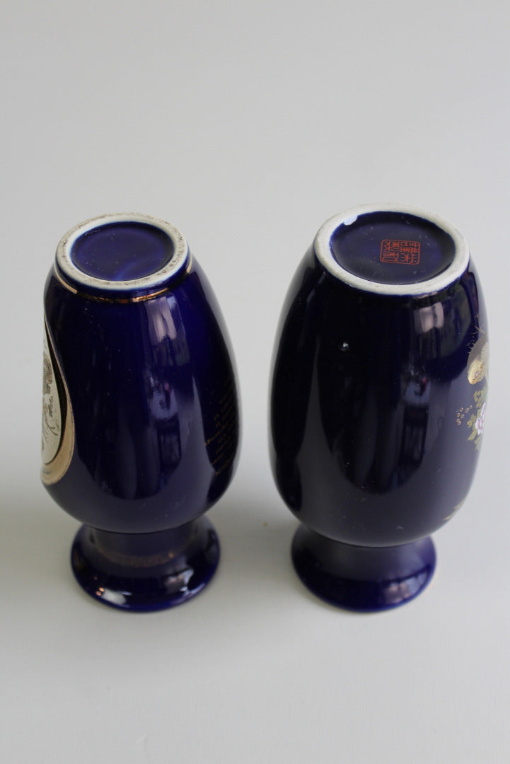 Pair Japanese Vase - Kernow Furniture
