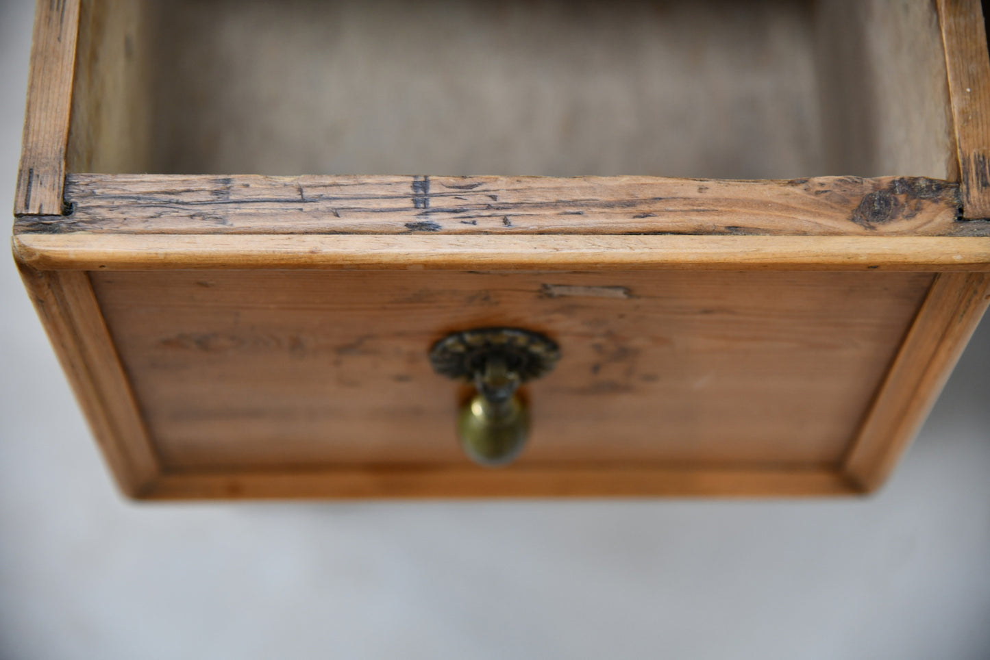 Rustic Pine Desk - Kernow Furniture