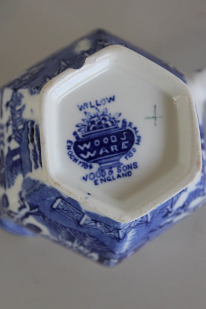 Blue White Milk Jugs - Kernow Furniture