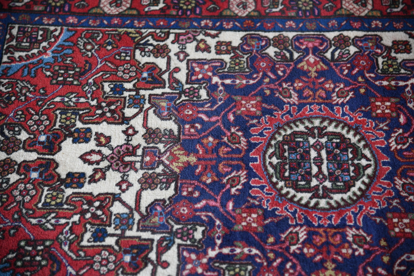 Antique Erivan Wool Rug - Kernow Furniture