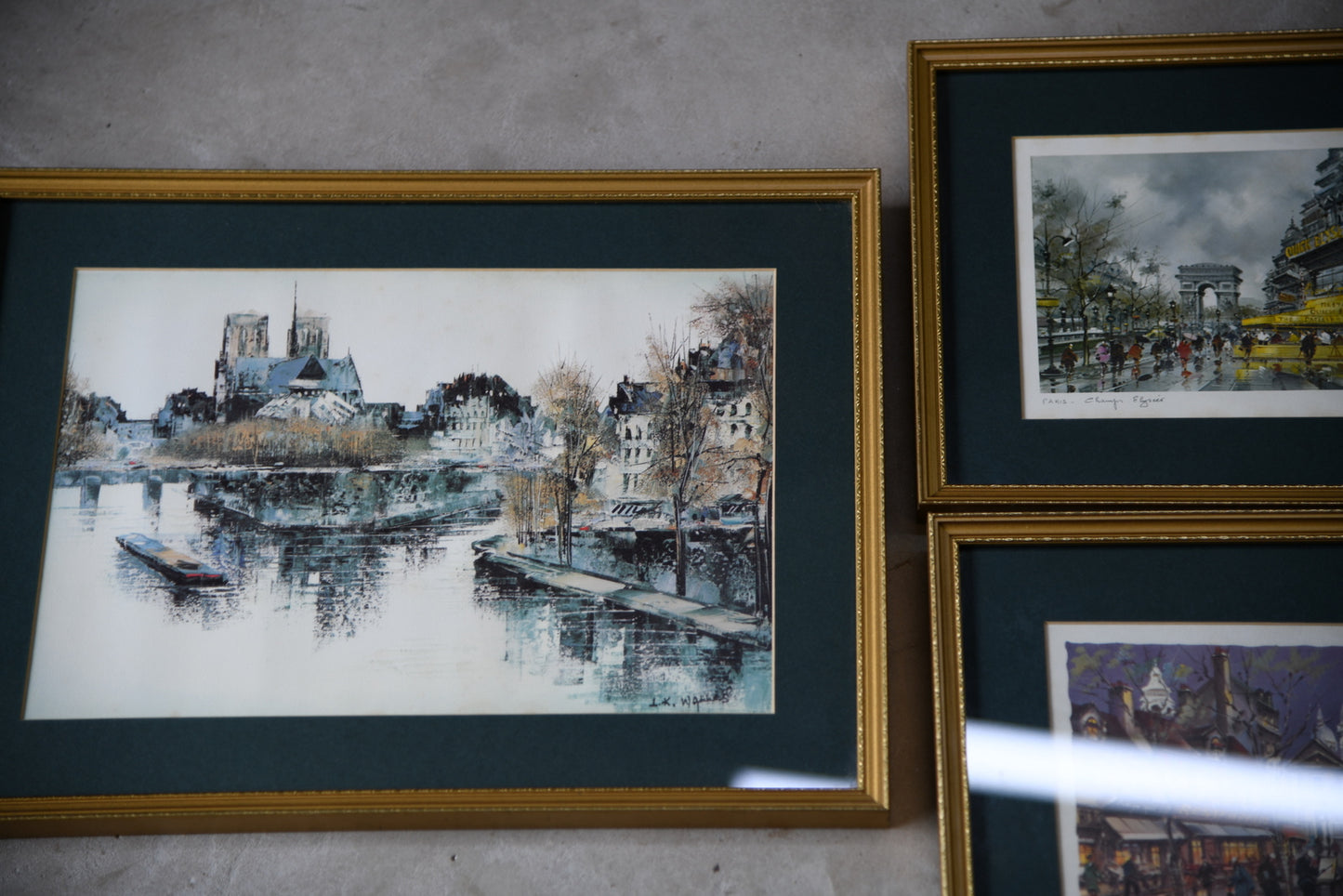 Vintage French Prints - M Legendre - Kernow Furniture