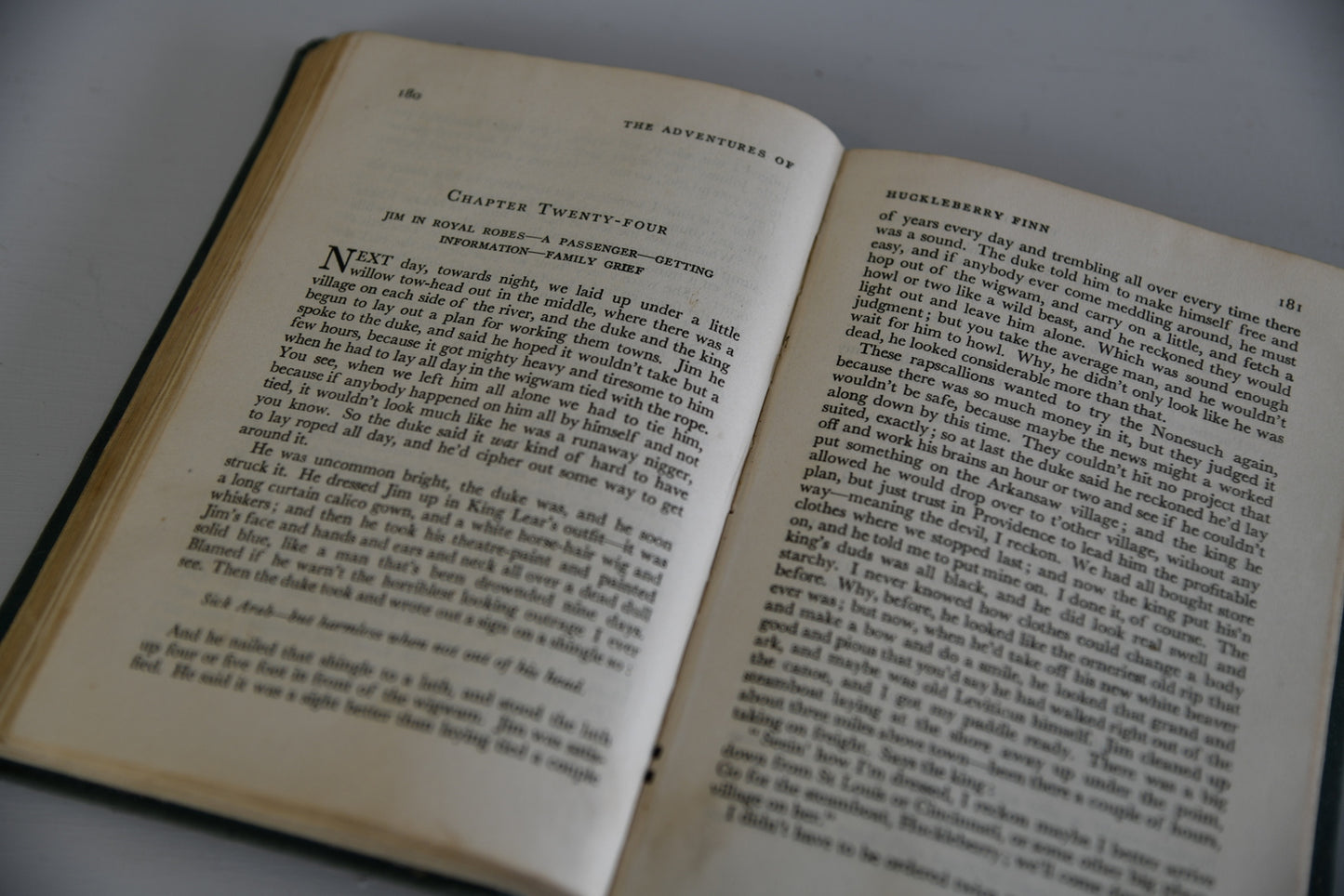 The Adventures of Huckleberry Finn - Mark Twain - Kernow Furniture