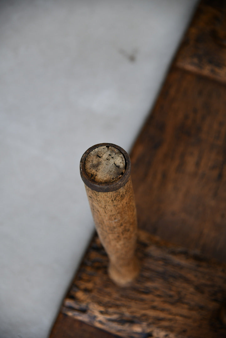 Antique Vernacular Primitive Pig Bench Table - Kernow Furniture