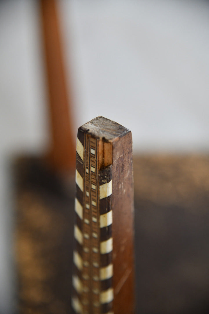 Geometric Inlaid Side Table - Kernow Furniture
