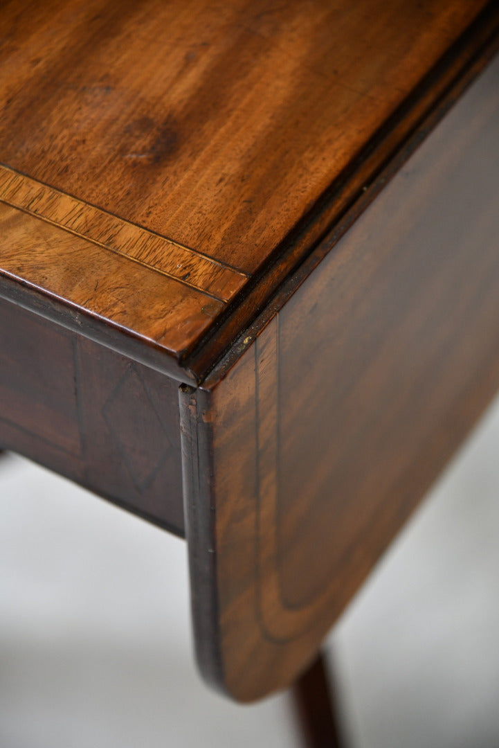 Antique Regency Mahogany Pembroke Table - Kernow Furniture