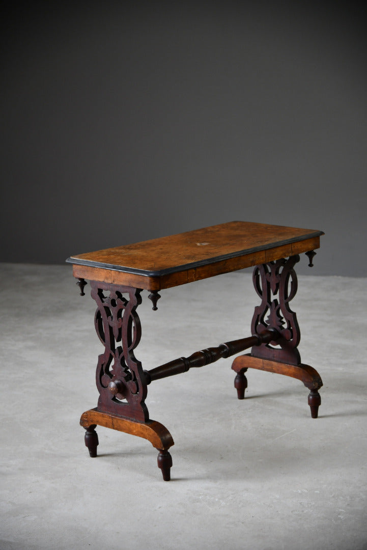 Victorian Inlaid Occasional Table - Kernow Furniture