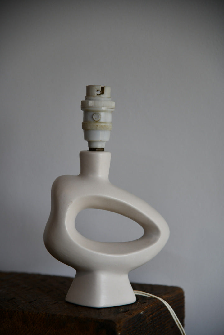 Retro Ceramic Table Lamp - Kernow Furniture
