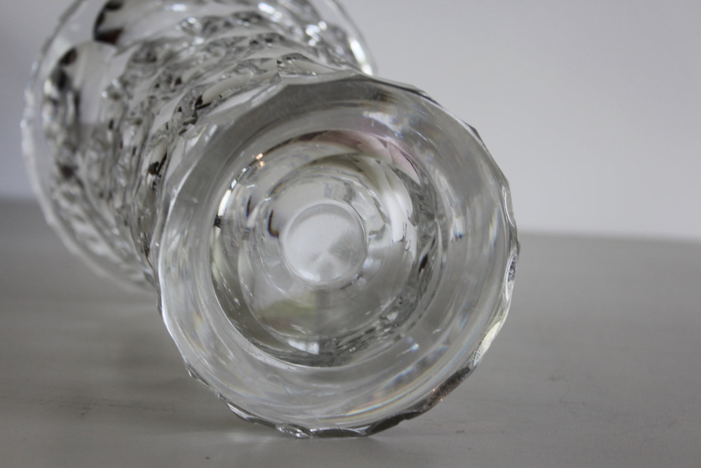 Large Cut Glass Vase - Kernow Furniture