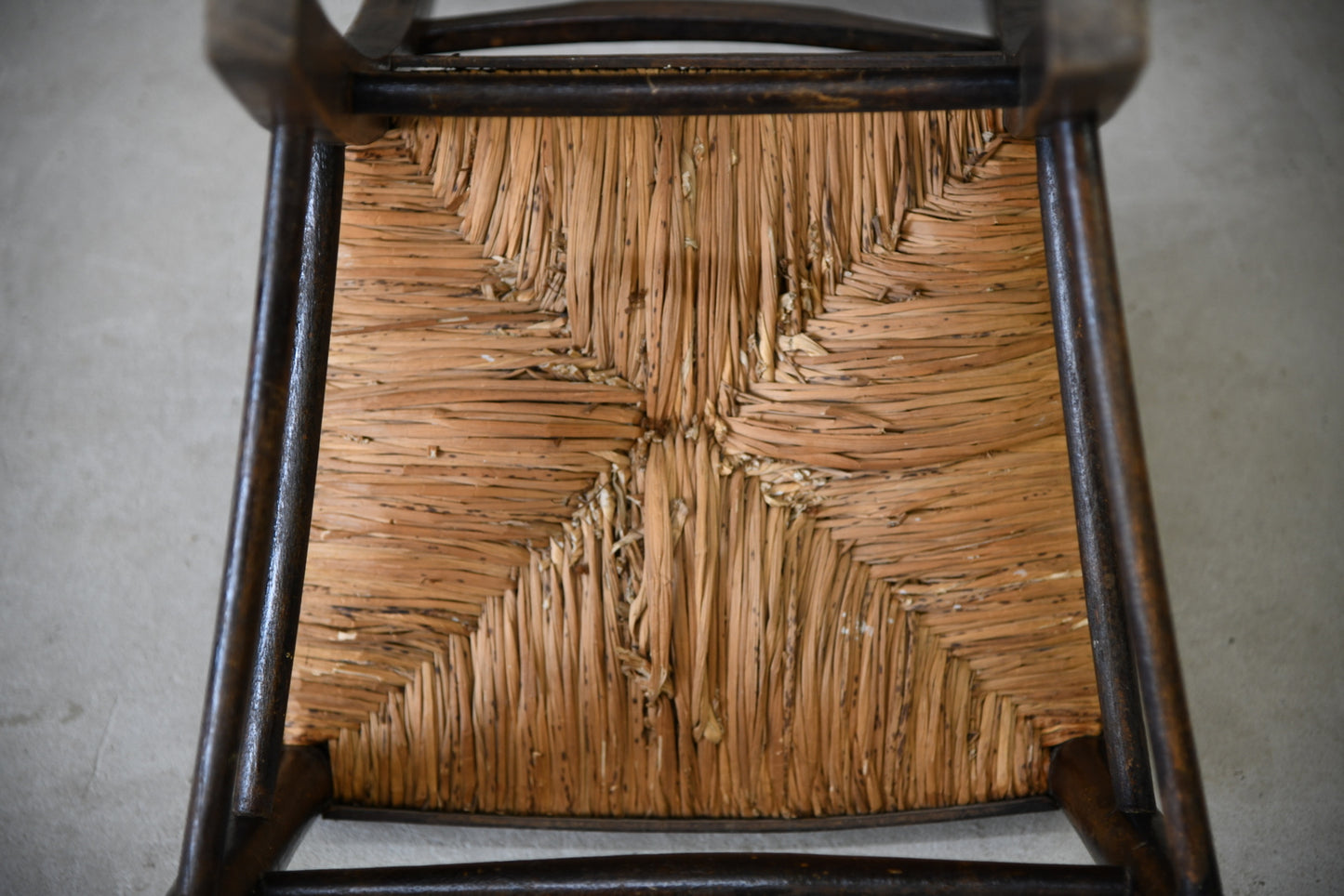 Single Rush Seat Chair - Kernow Furniture