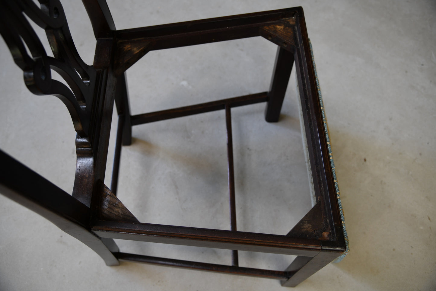 Single Chippendale Style Dining Chair - Kernow Furniture