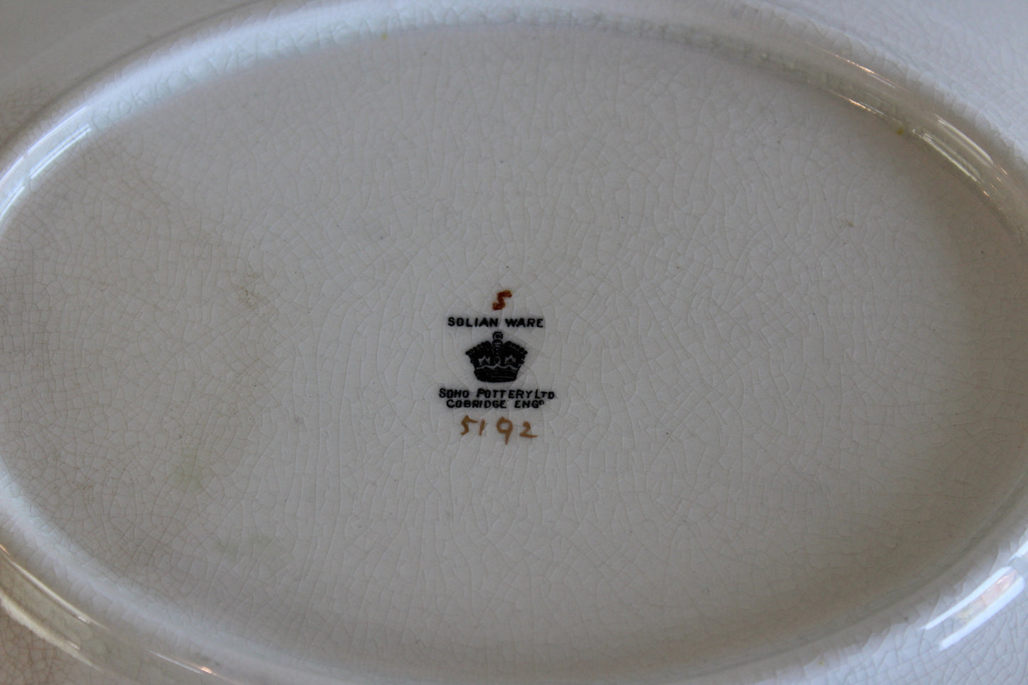 Solian Ware Soho Pottery Plate - Kernow Furniture