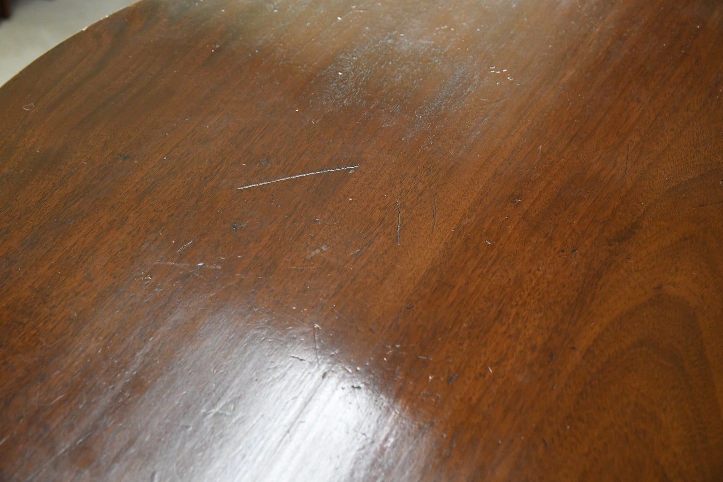 Georgian Mahogany Tilt Top Table - Kernow Furniture