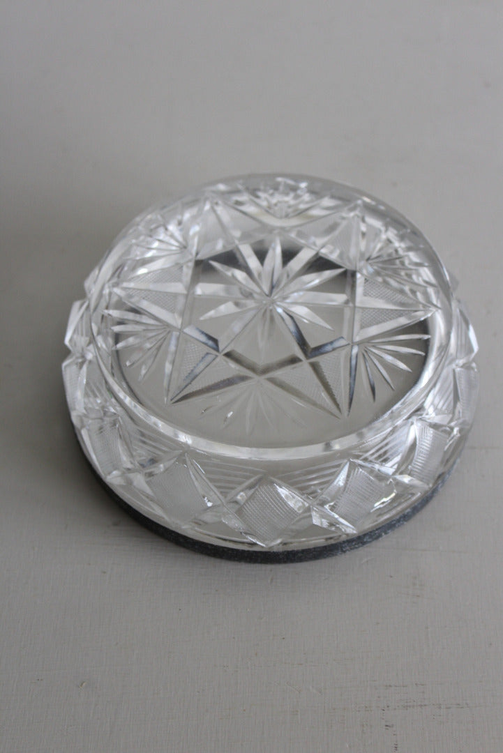Cut Glass Bowl - Kernow Furniture