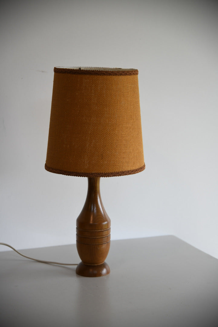 Retro Teak Table Lamp - Kernow Furniture