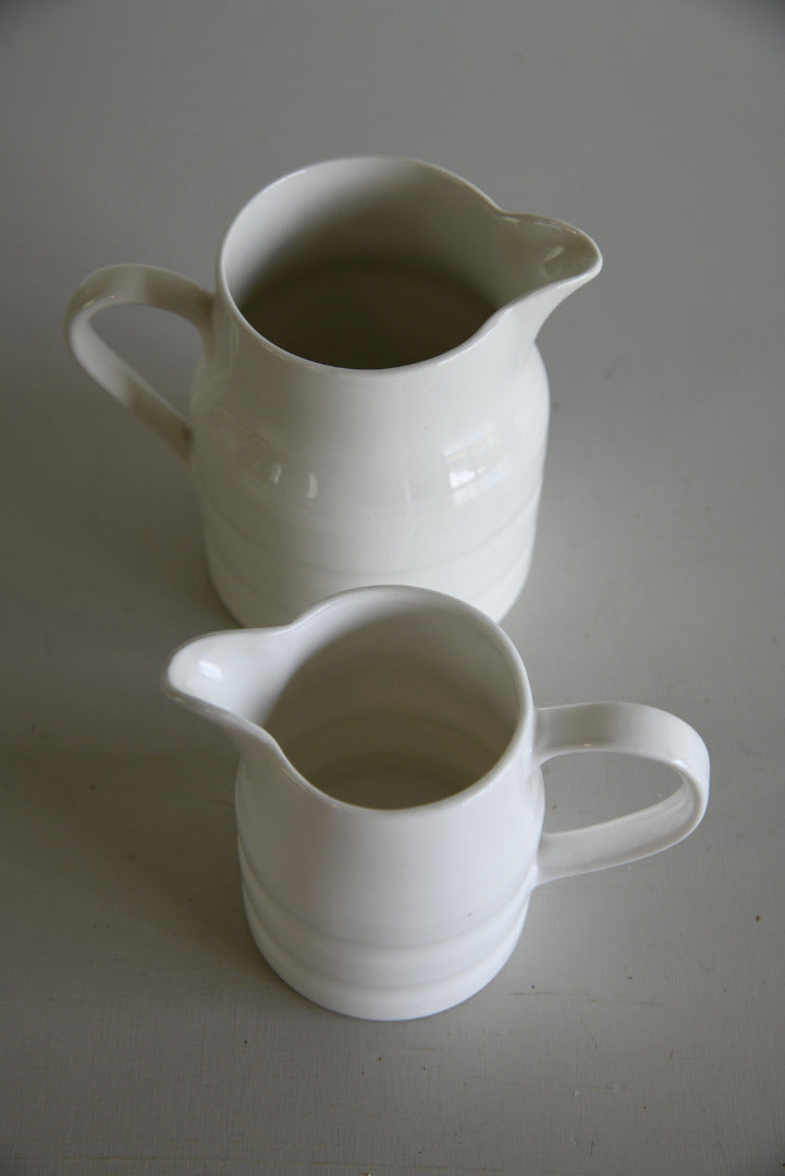 Pair Edwardian Style Jugs - Kernow Furniture