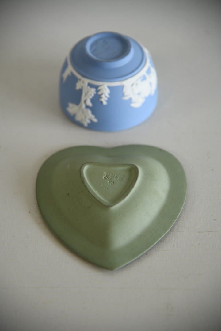 Wedgwood Jasperware Pin Dish & Bowl - Kernow Furniture