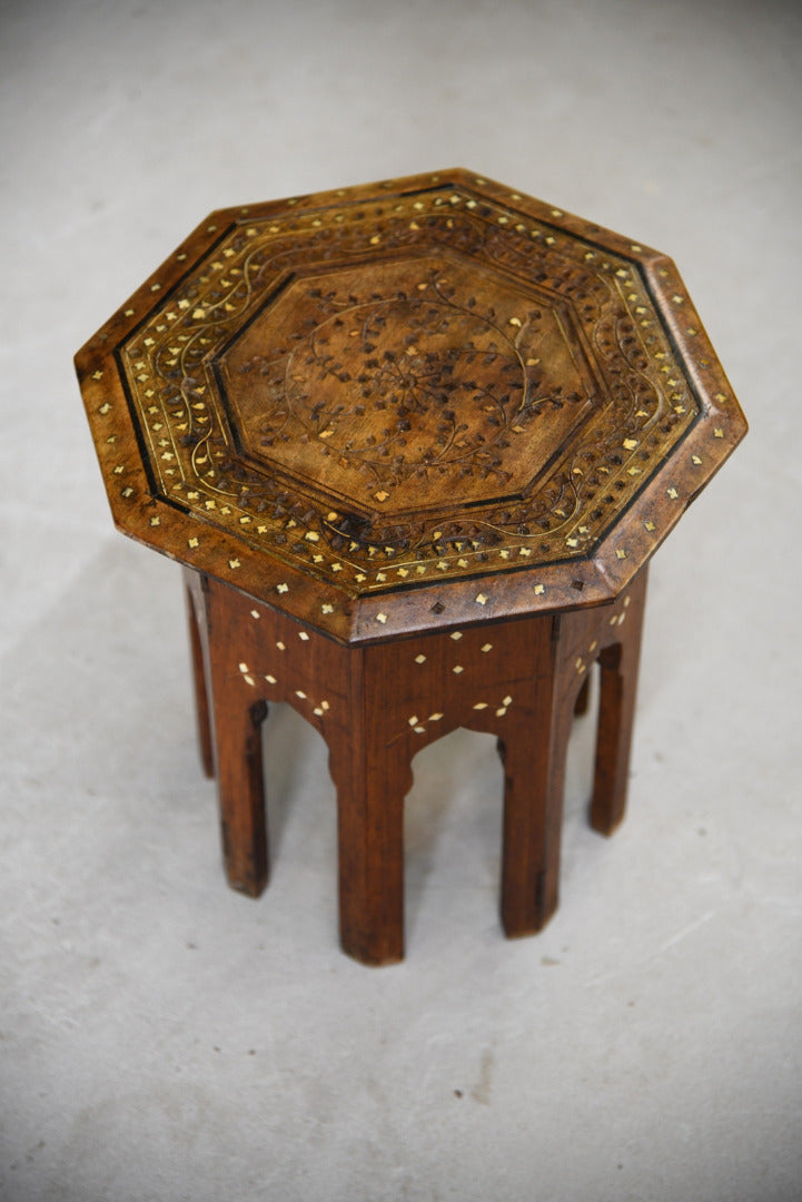 Inlaid Eastern Table - Kernow Furniture