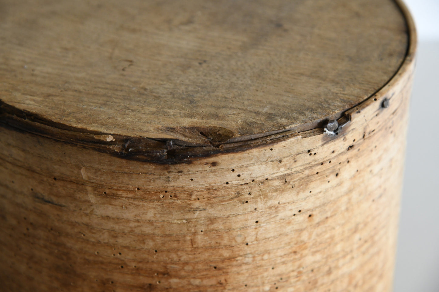 Antique Oak Pantry Box - Kernow Furniture