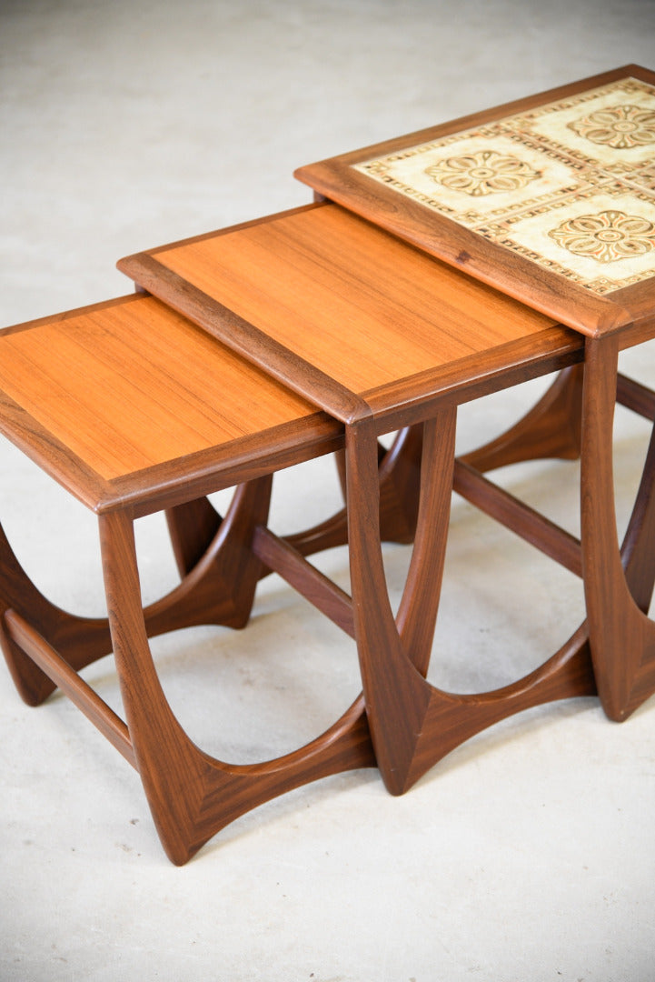 Retro G Plan Fresco Teak Nest of Tables - Kernow Furniture