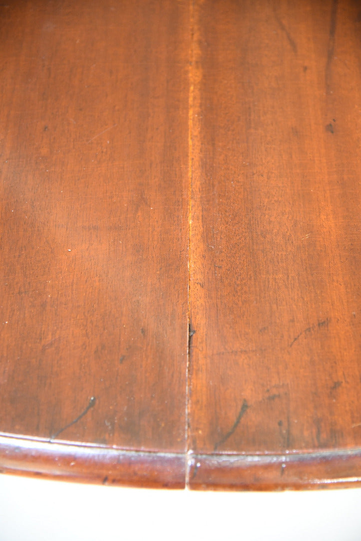 Large 1930s Mahogany Extending Dining Table - Kernow Furniture