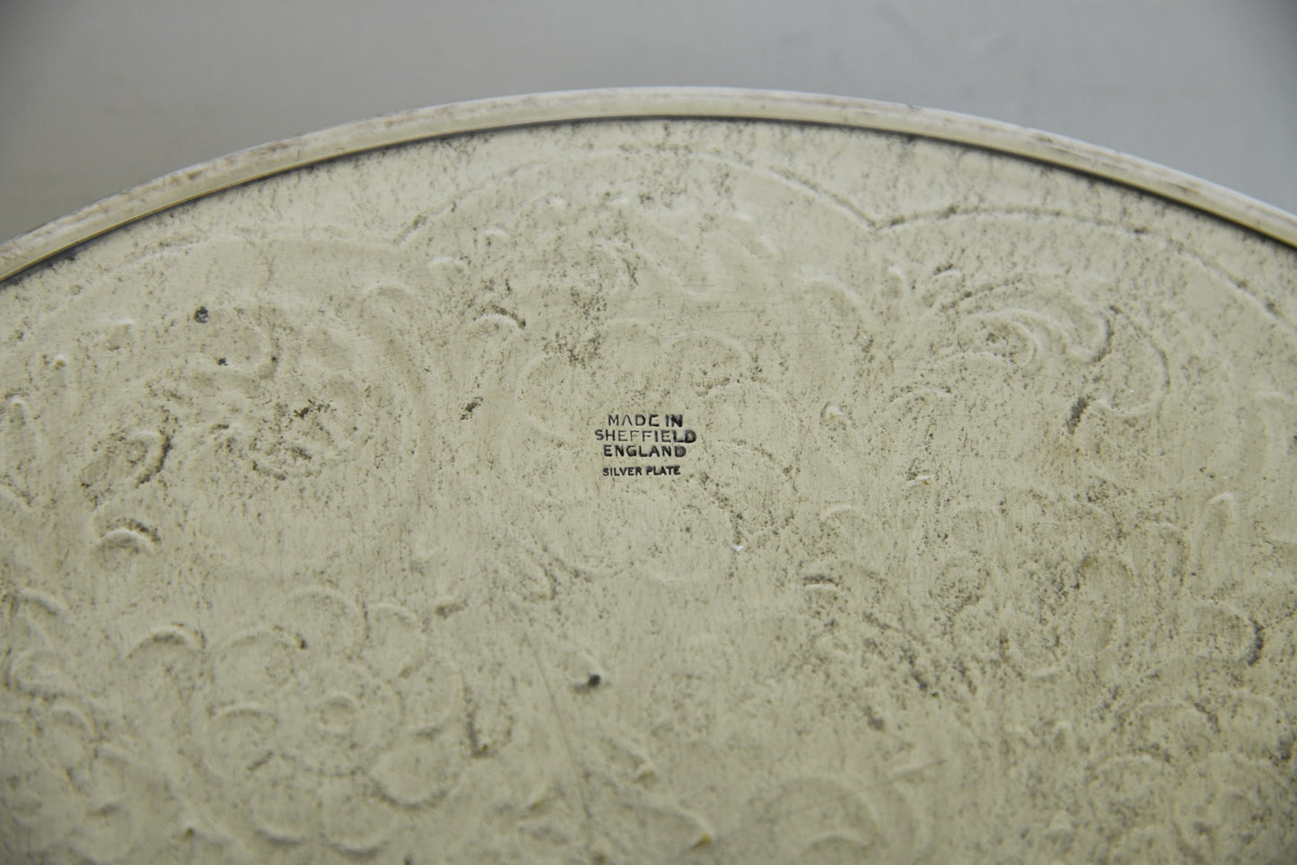 Sheffield Silver Plate Serving Tray - Kernow Furniture