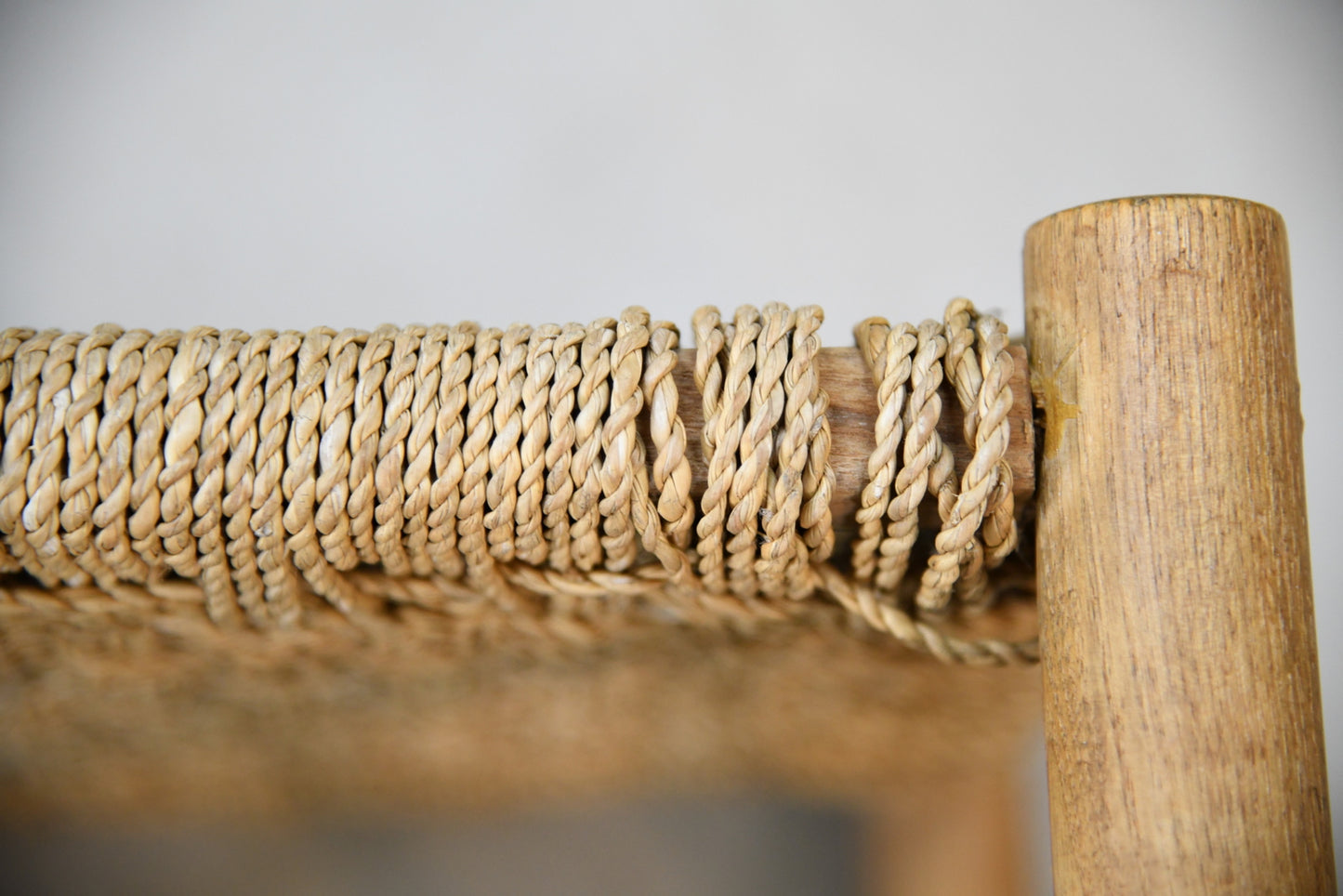 Small Seagrass Stool - Kernow Furniture