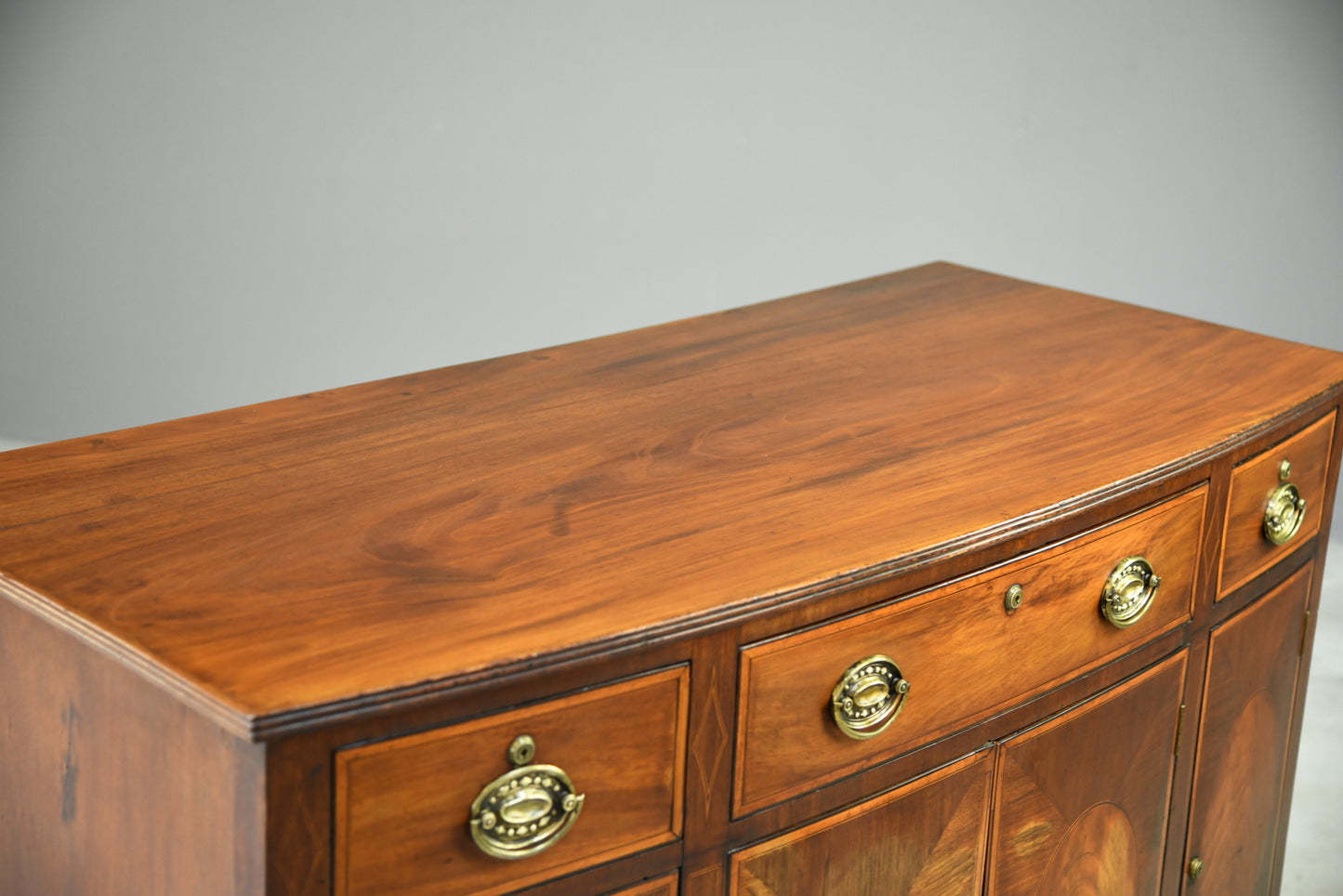 Antique Mahogany Side Cabinet - Kernow Furniture