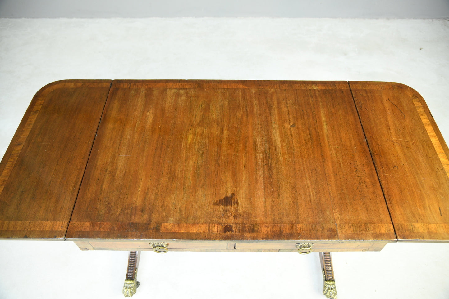 Antique Mahogany Sofa Table - Kernow Furniture