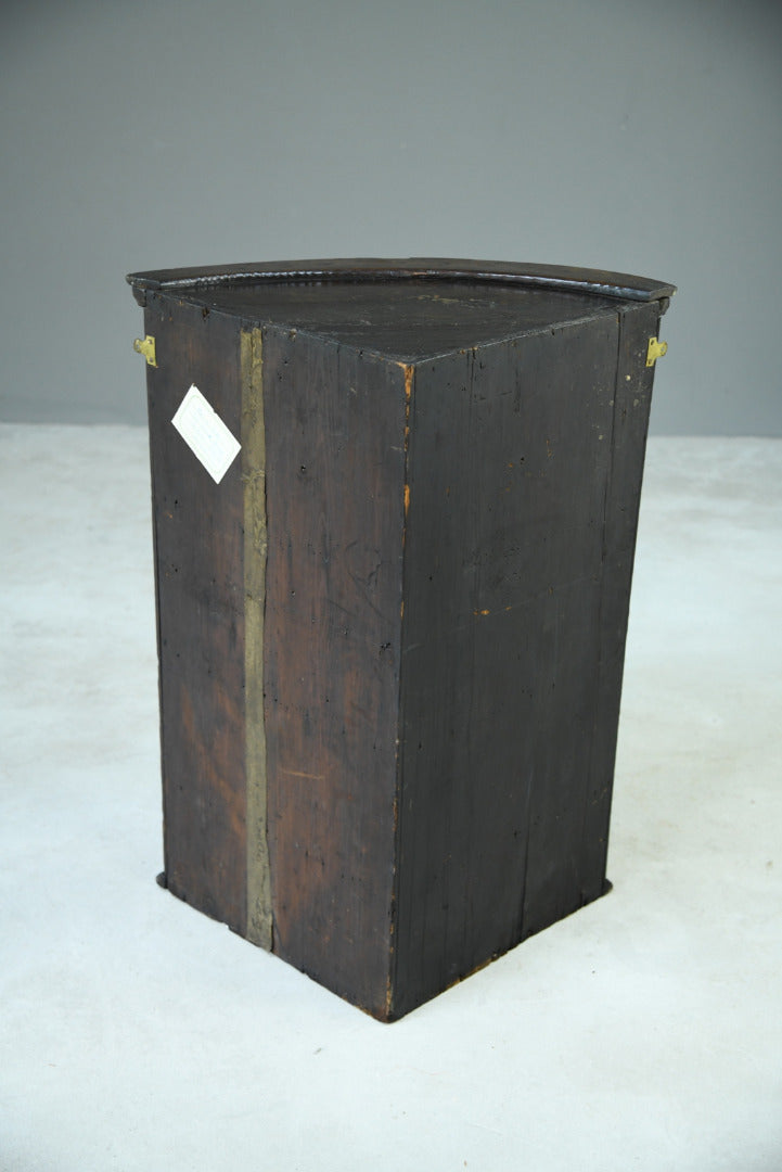 Georgian Oak Corner Cupboard - Kernow Furniture