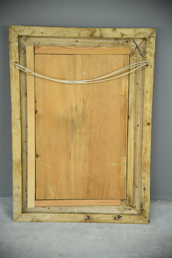Rustic Pine Wall Mirror - Kernow Furniture