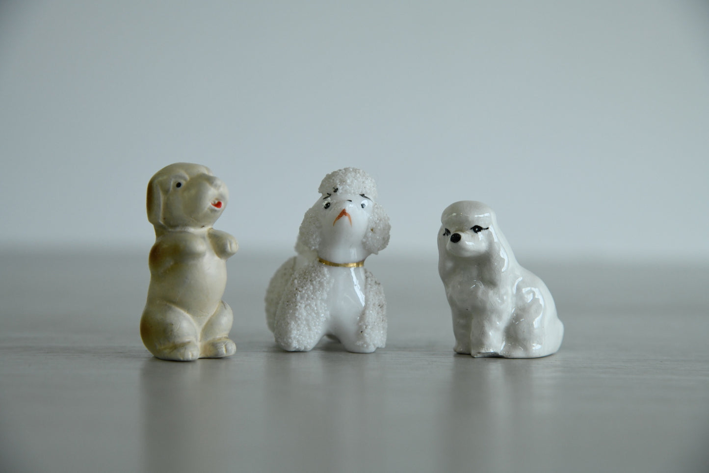 3 Tiny Dog Ornaments - Kernow Furniture