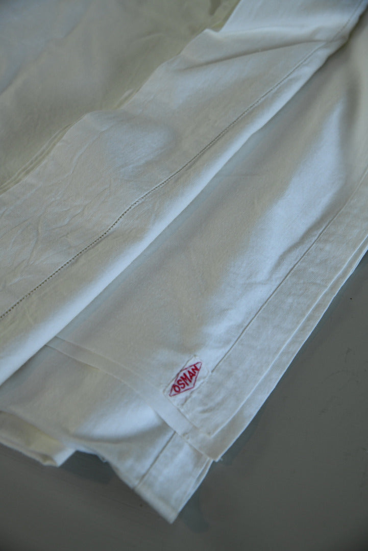 Pair Osman Vintage White Sheet - Kernow Furniture