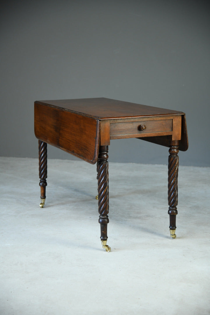 Mahogany Drop Leaf Pembroke Table