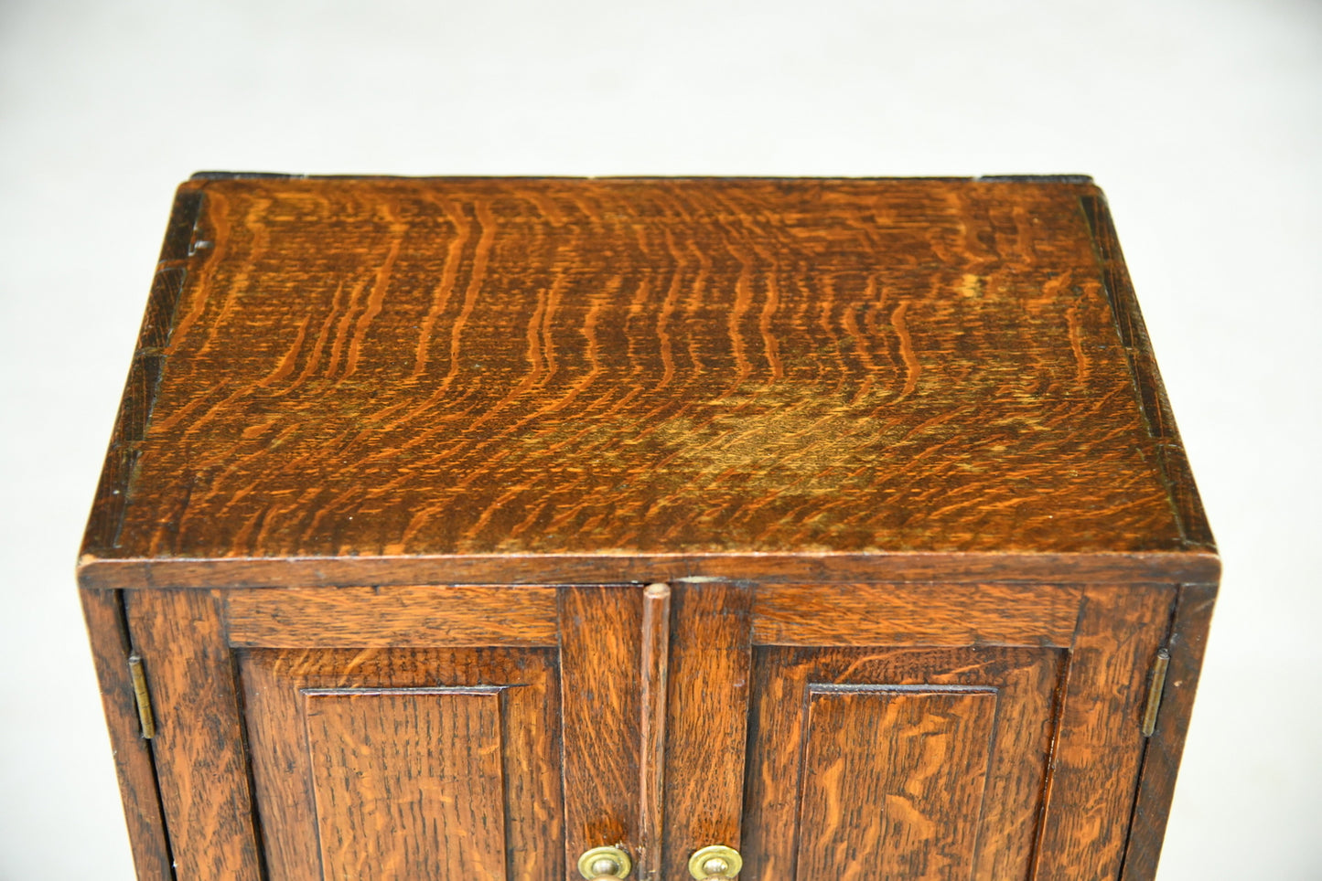 Small Oak Cupboard on Stand
