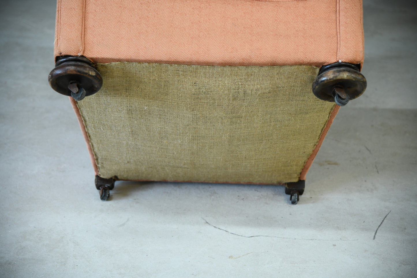 Single Upholstered Wing Back Armchair