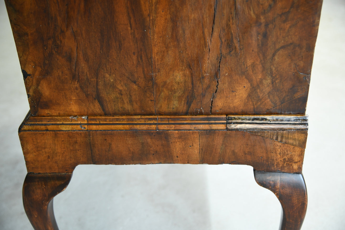 Antique Walnut Chest on Stand