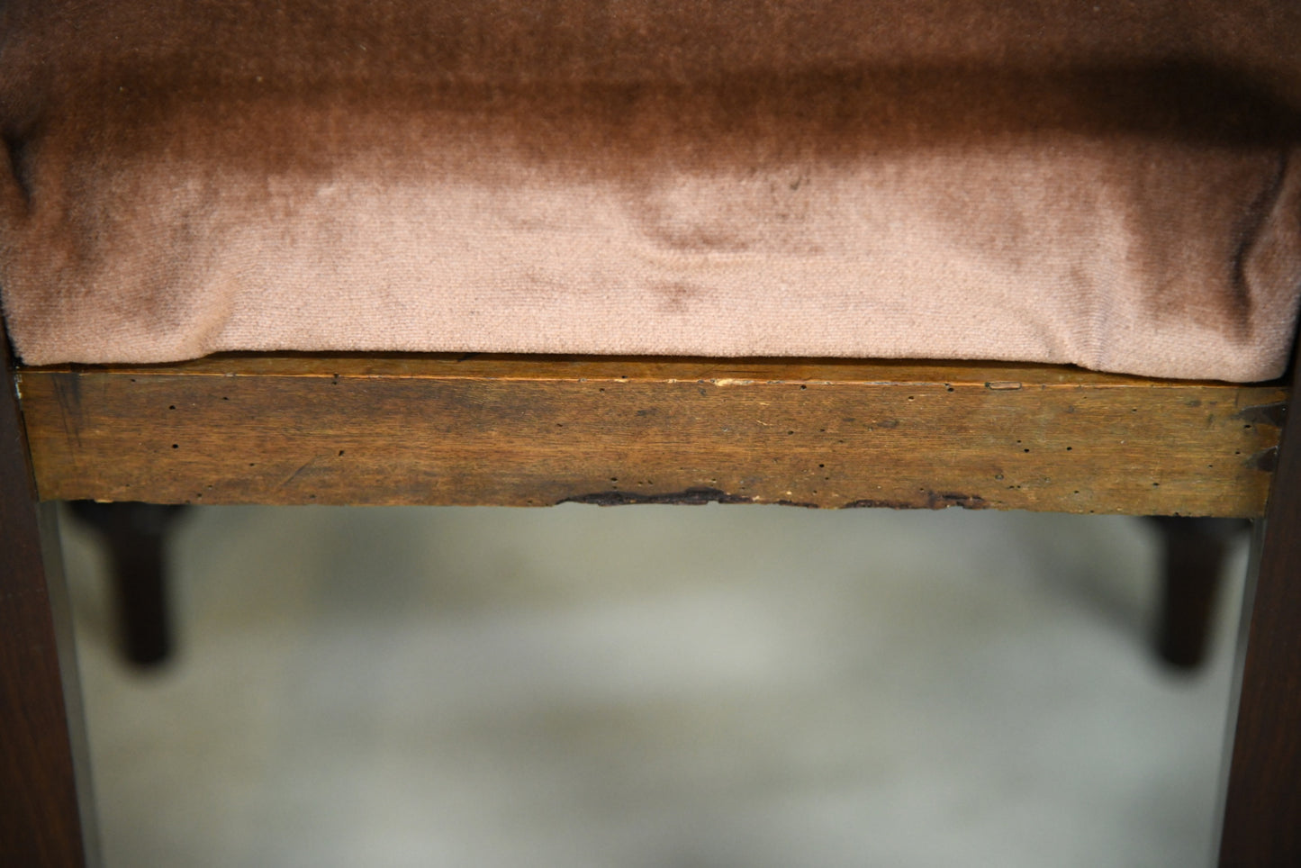 6 Mahogany Bar Back Dining Chairs