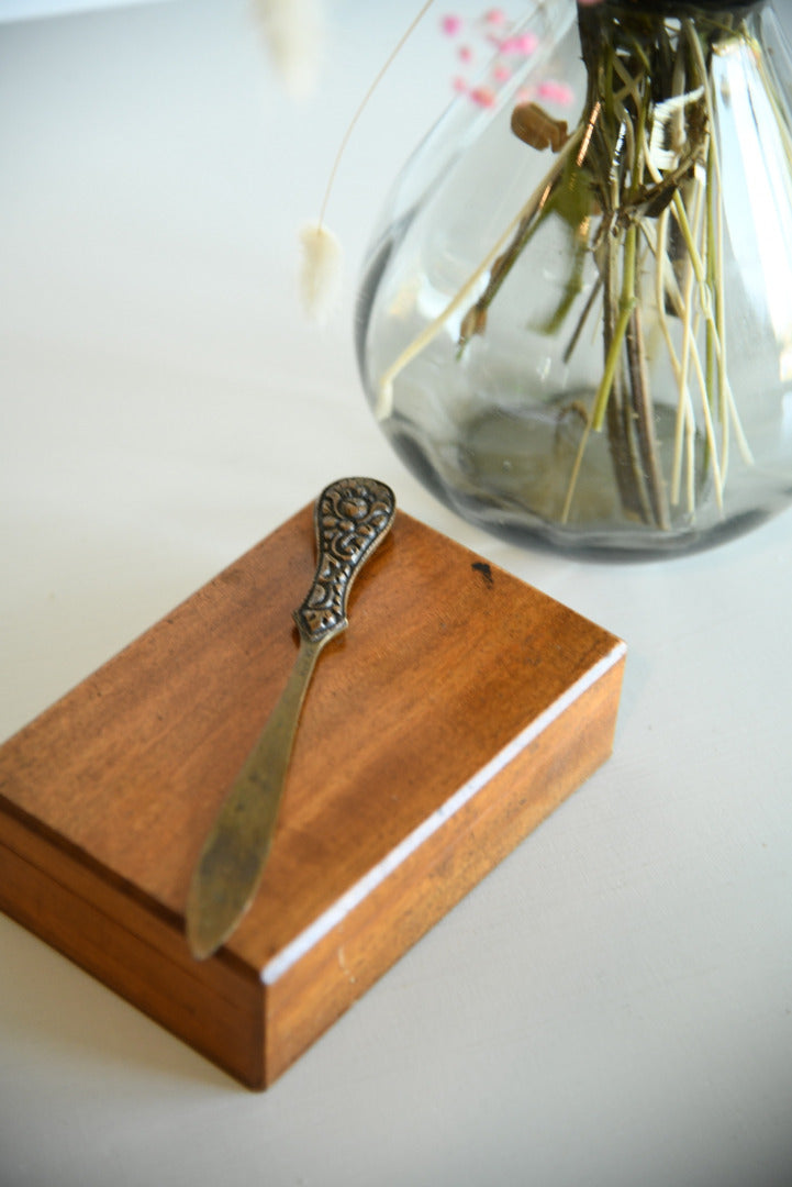 Sapele Box & Letter Opener